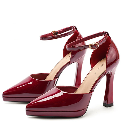 Funki Findz | Shoes | Women's Patent Leather Pointed Toe heels