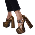Funki Findz | Shoes | Women's Super-High Mary Jane Platforms