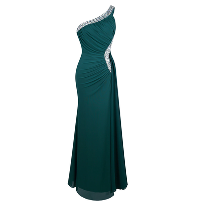 Funki Findz | Dresses | Women's Crystal Beaded Mermaid Dress