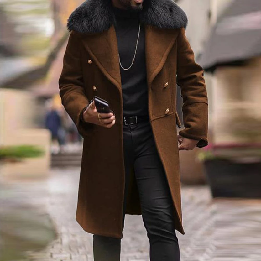 Funki Findz | Jackets | Men's Winter Faux Fur Woolen Coats