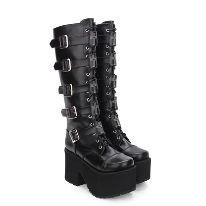 Funki Findz | Boots | Women's Gothic Harajuku Platform Boots