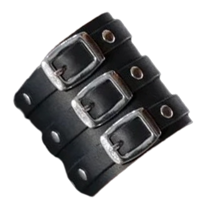Funki Findz | Bracelets | Unisex Leather Buckle Clip Wristbands