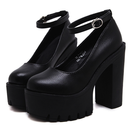 Funki Findz | Shoes | Women's High Mary Jane Gothic Platforms