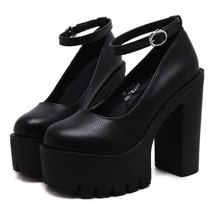 Funki Findz | Shoes | Women's High Mary Jane Gothic Platforms