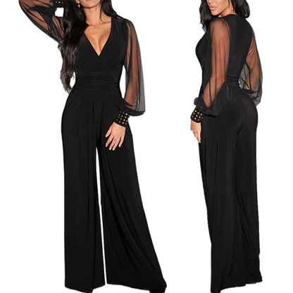 Funki Findz | Pants | Women's Sassy Wide Leg Evening Pant Suit