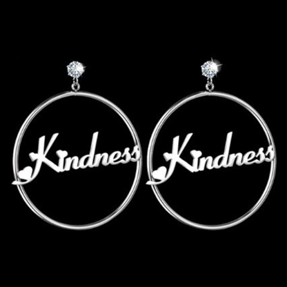 Funki Findz | Earrings | Custom Name Phrase Initial Drop Earring