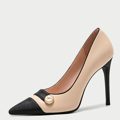 Funki Findz | Shoes | Women's Luxury Pearl Buttoned Stilettos