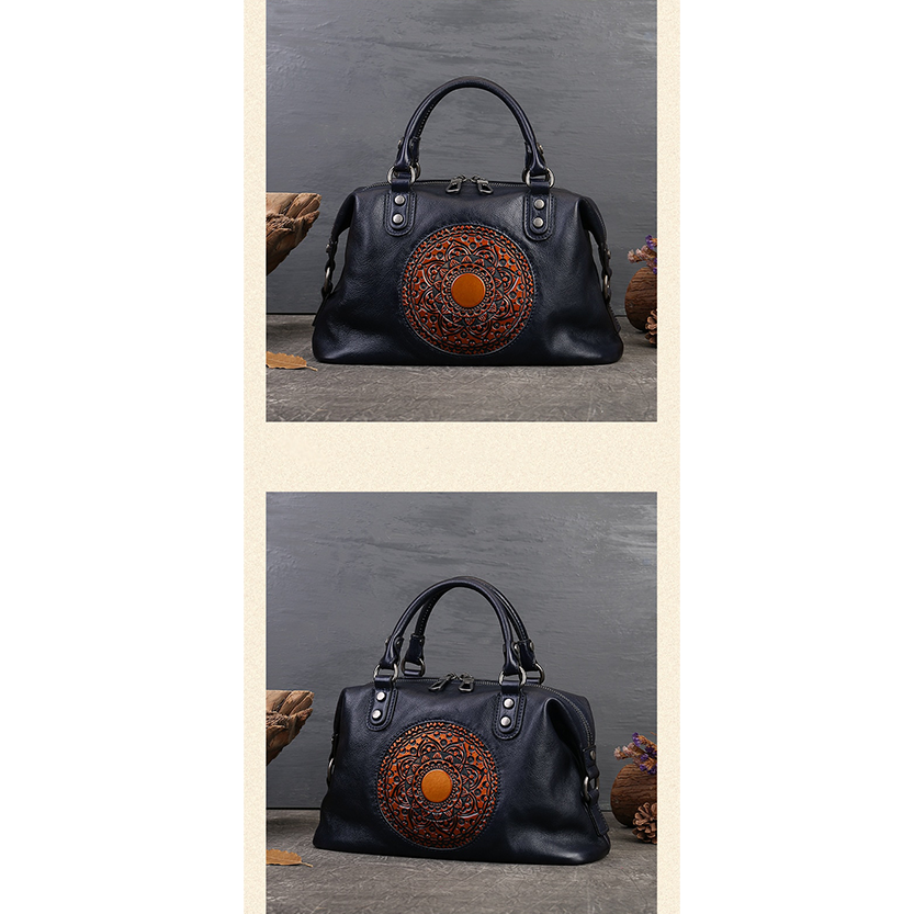 Funki Findz | Bags | Handbags | Women's Boho Leather Tote Bag