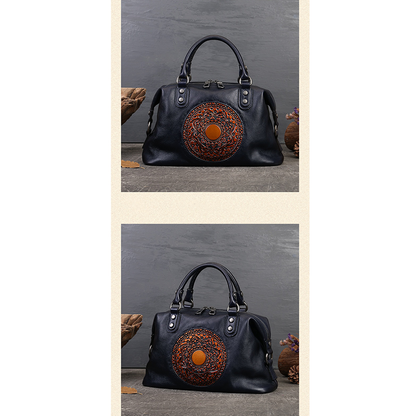 Funki Findz | Bags | Handbags | Women's Boho Leather Tote Bag