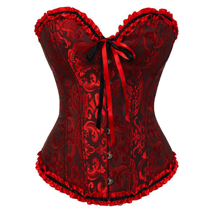 Funki Findz | Lingerie | Women's Pretty Overbust Corset | Bustier