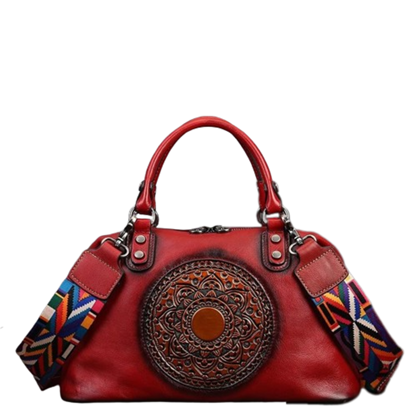 Funki Findz | Bags | Handbags | Women's Boho Leather Tote Bag