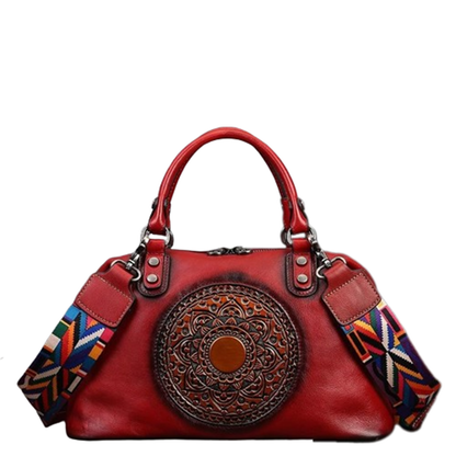 Funki Findz | Bags | Handbags | Women's Boho Leather Tote Bag