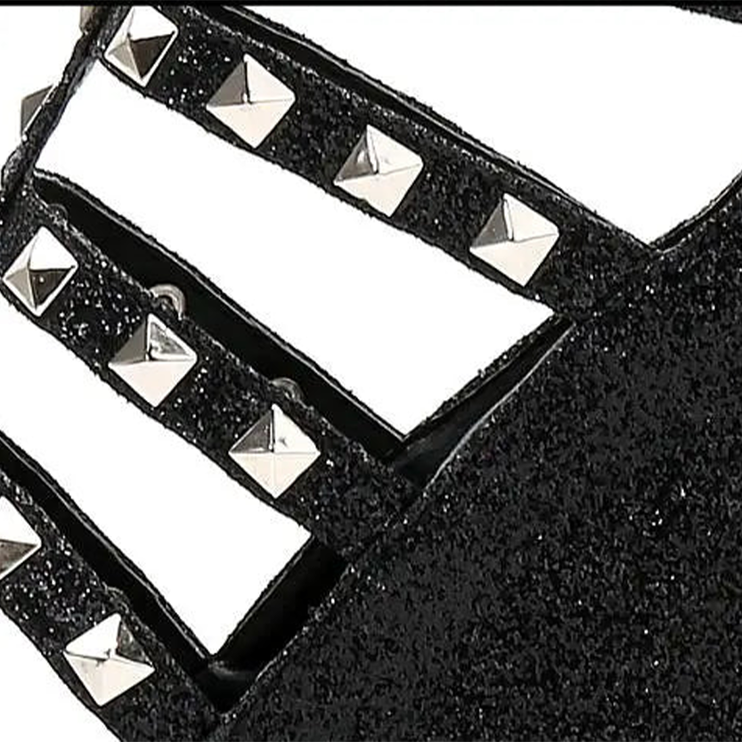 Funki Findz | Shoes | Women's Rivet Platform Gladiator Sandals