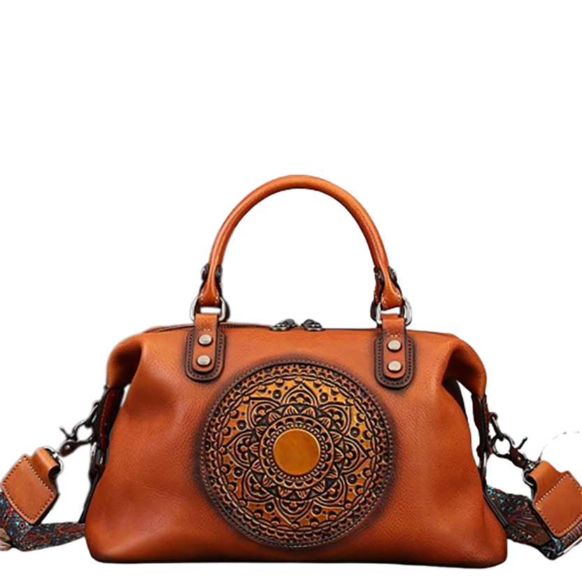 Funki Findz | Bags | Handbags | Women's Boho Leather Tote Bag
