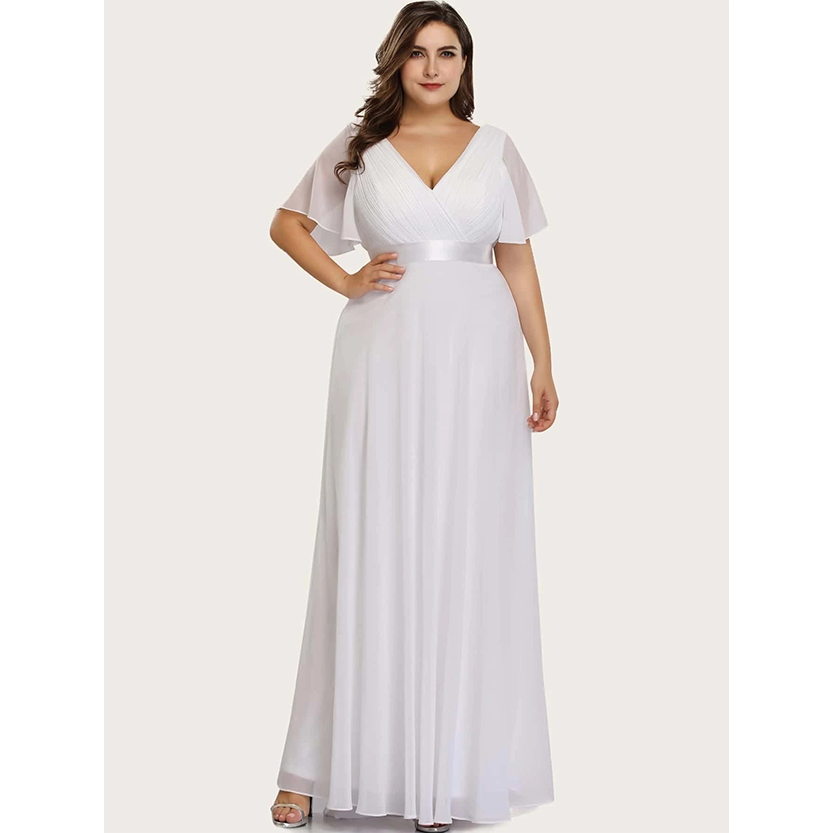 Funki Findz | Dresses | Women's Elegant Chiffon Evening Dress