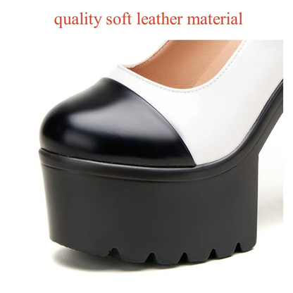 Funki Findz | Shoes | Women's Two Toned Platform Mary Janes