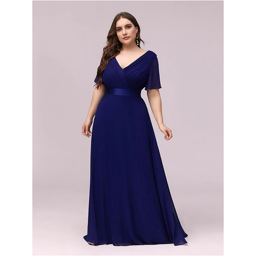 Funki Findz | Dresses | Women's Elegant Chiffon Evening Dress