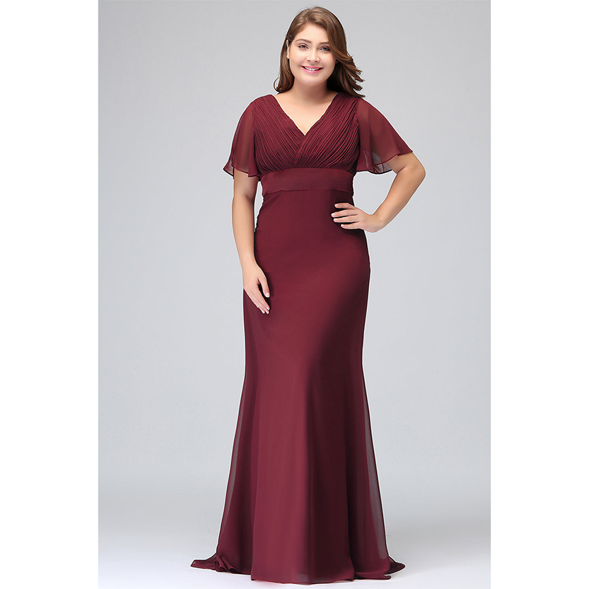 Funki Findz | Dresses | Women's Elegant Chiffon Evening Dress