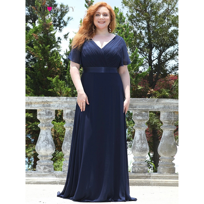 Funki Findz | Dresses | Women's Elegant Chiffon Evening Dress