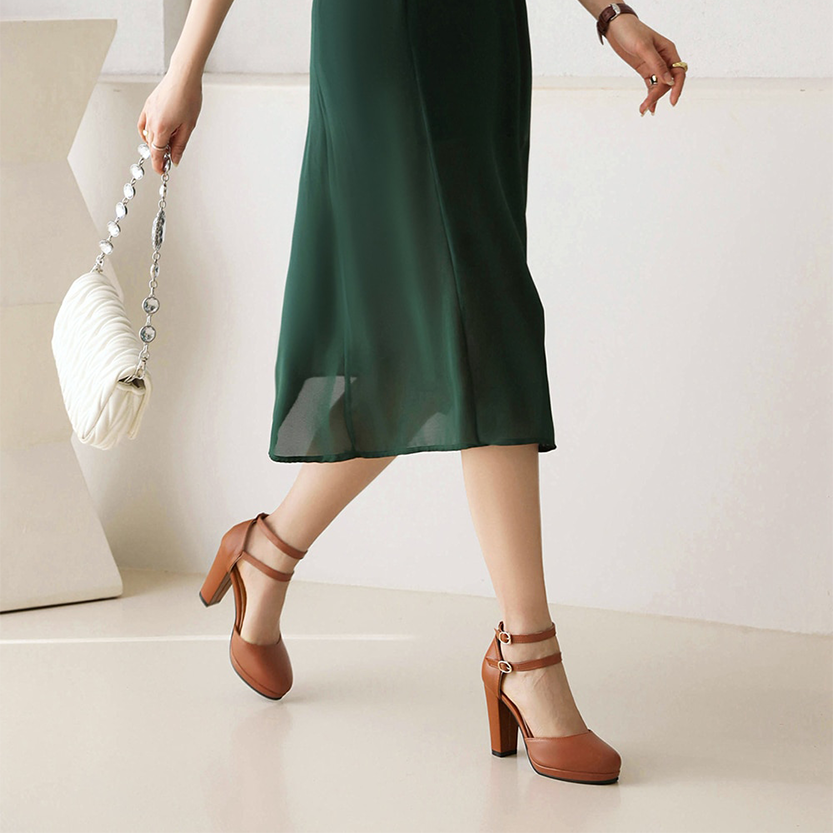 Funki Findz | Shoes | Women's Mary Jane T-Strap Platform Heels
