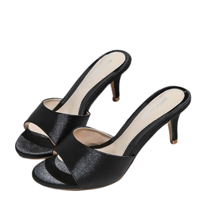 Funki Findz | Shoes | Women's Luxury Satin Low Heel Slides