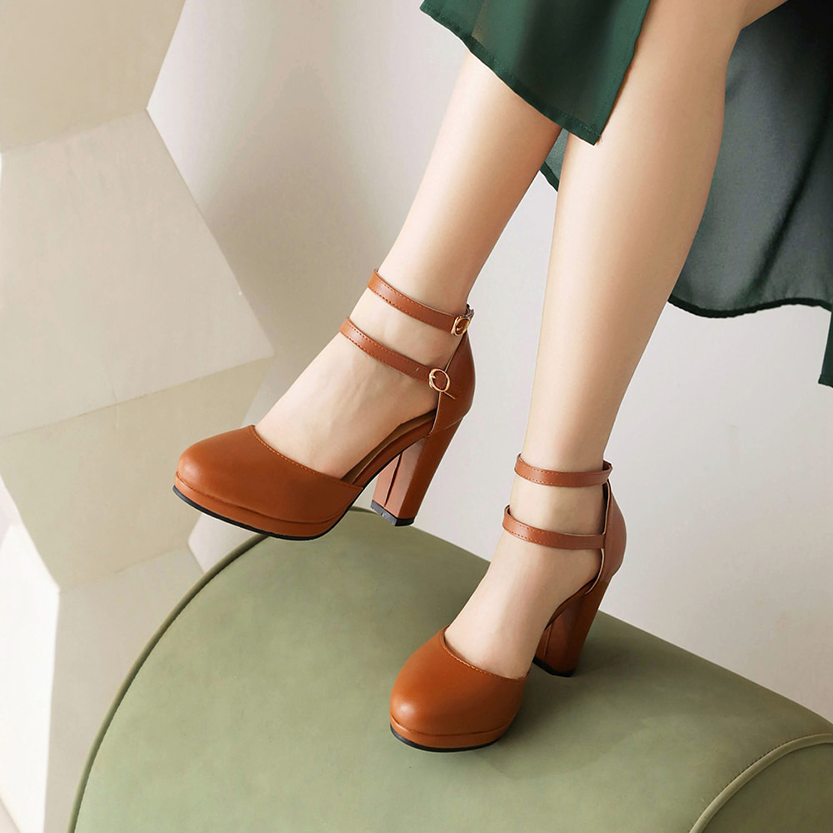 Funki Findz | Shoes | Women's Mary Jane T-Strap Platform Heels