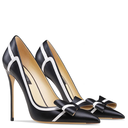 Funki Findz | Shoes | Women's Leather Butterfly-Knot Stilettos