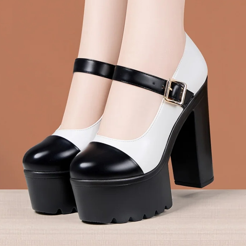 Funki Findz | Shoes | Women's Two Toned Platform Mary Janes
