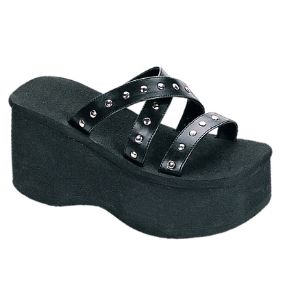Funki Findz | Shoes | Women's Gothic Platform Wedge Sandals