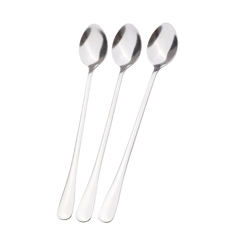 Funki Findz | Spoons | Stainless Steel Long Coffee Spoons 6Pcs