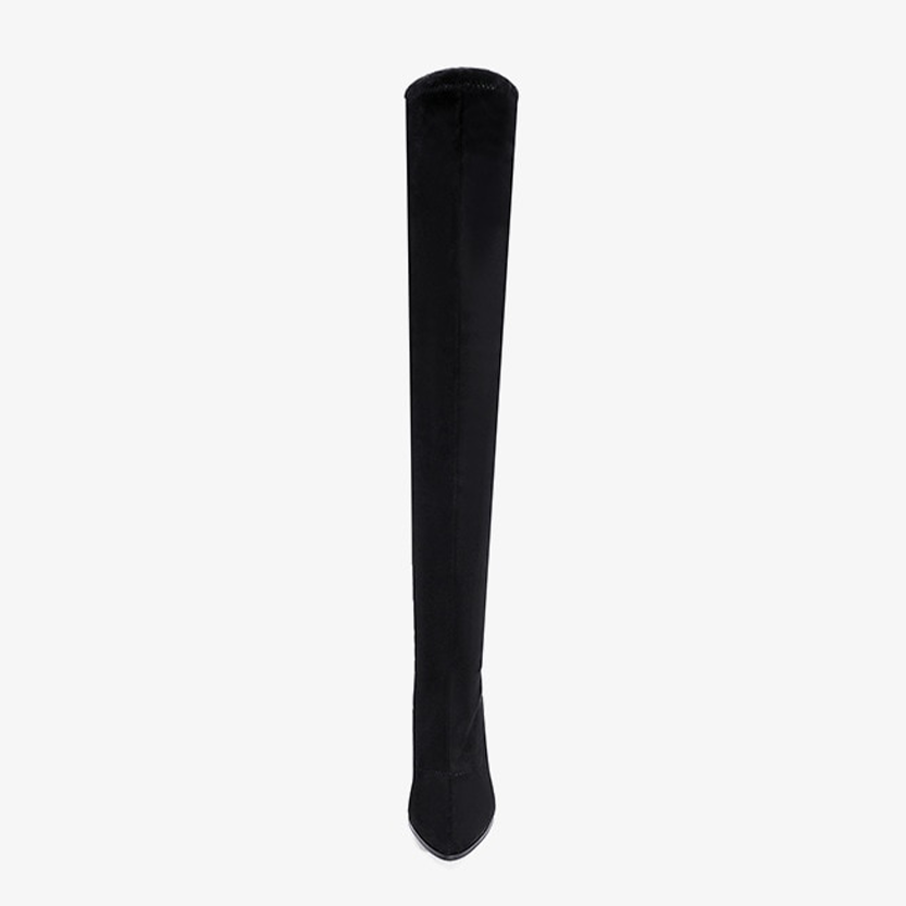 Funki Findz | Boots | Women's Over Knee High Block Heel Boots