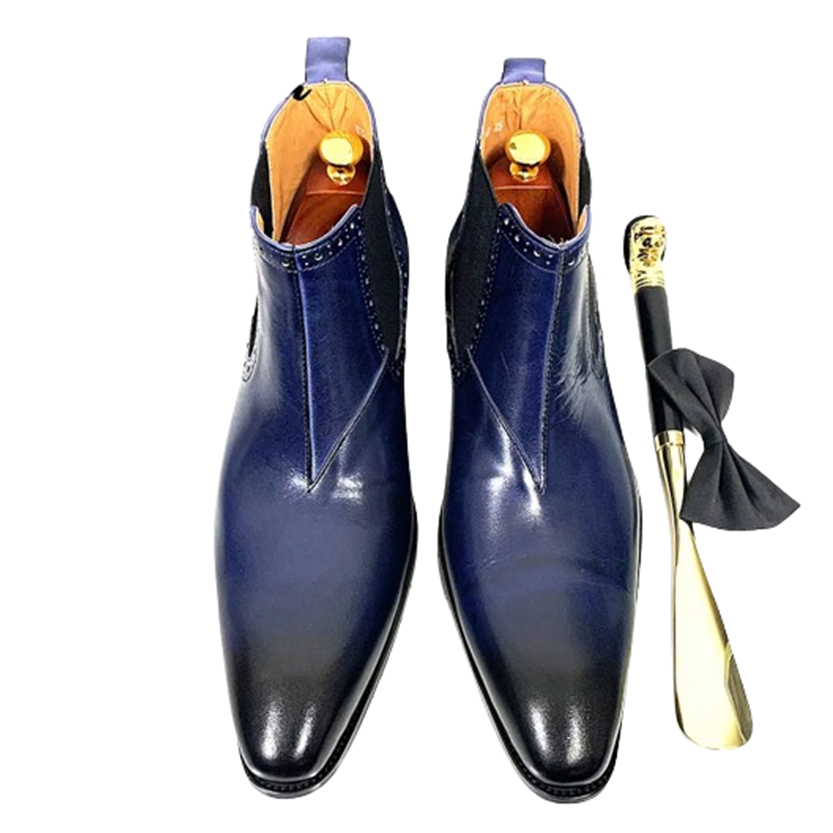 Funki Findz | Boots | Men's Luxury Real Leather Chelsea Boots