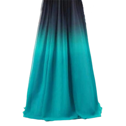 Funki Findz | Dresses | Women's Gradient Chiffon Cocktail Dress