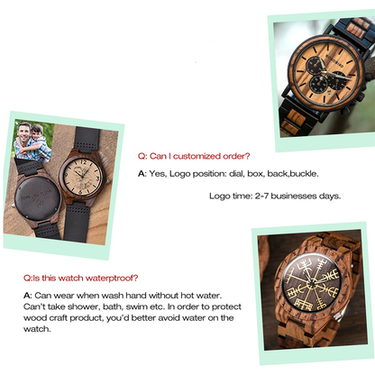 Funki Findz | Watches | Men's Women's Wooden Watch Gift Sets