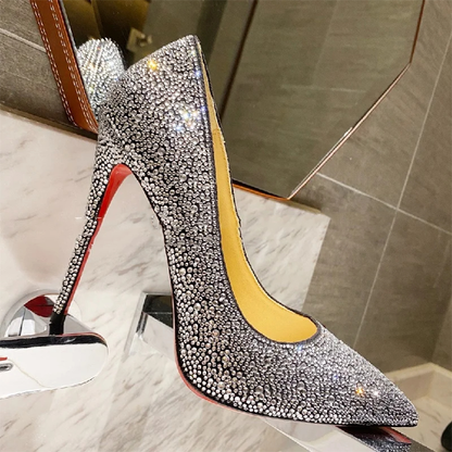 Funki Findz | Shoes | Women's Luxury Rhinestone Wedding Shoe