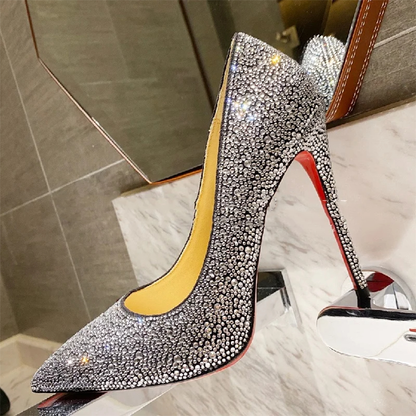 Funki Findz | Shoes | Women's Luxury Rhinestone Wedding Shoe