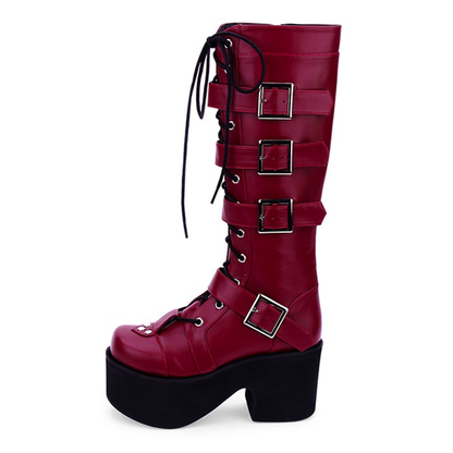 Funki Findz | Boots | Women's Japanese Gothic Platform Boots