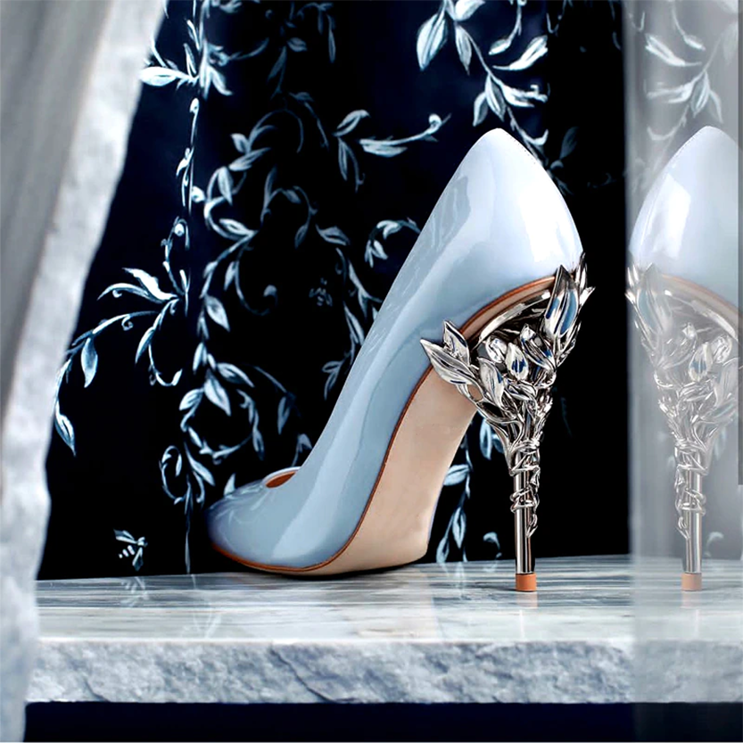 Funki Findz | Shoes | Women's Elegant Silk Formal Prom Stilettos