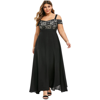 Funki Findz | Dresses | Women's Elegant Plus Evening Dress