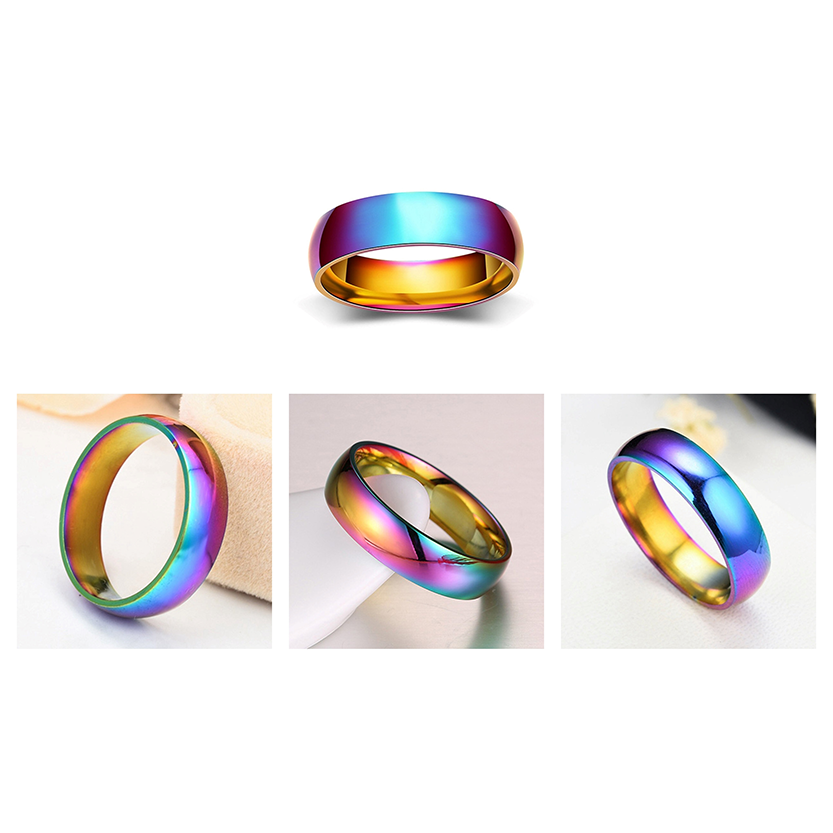 Funki Findz | Rings | Men's Women's Rainbow Tungsten Rings