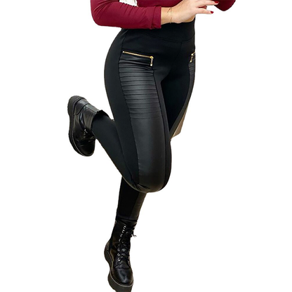 Funki Findz | Pants | Women Fashion PU Leather Pencil Pant
