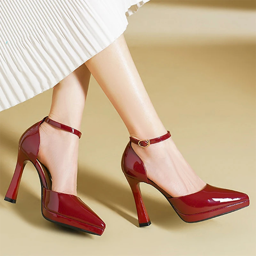 Funki Findz | Shoes | Women's Patent Leather Pointed Toe heels