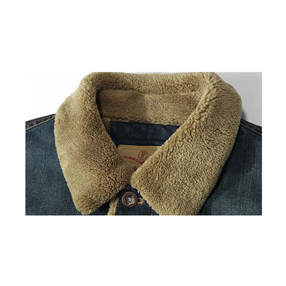 Funki Findz | Jackets | Men's Fleece Denim Trucker Jackets
