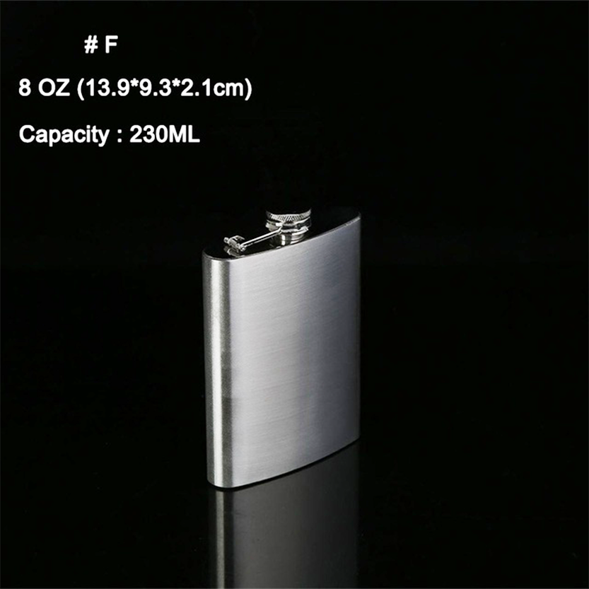 Funki Findz | Hip Flasks | Stainless Steel Drink Flasks 1oz -10oz