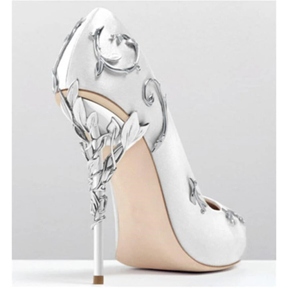 Funki Findz | Shoes | Women's Elegant Silk Formal Prom Stilettos
