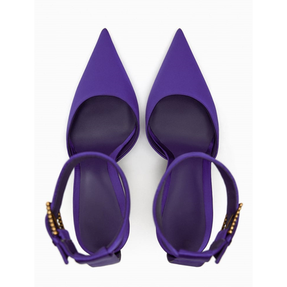 Funki Findz | Shoes | Women's Buckle Strap Pointed Toe Stilettos