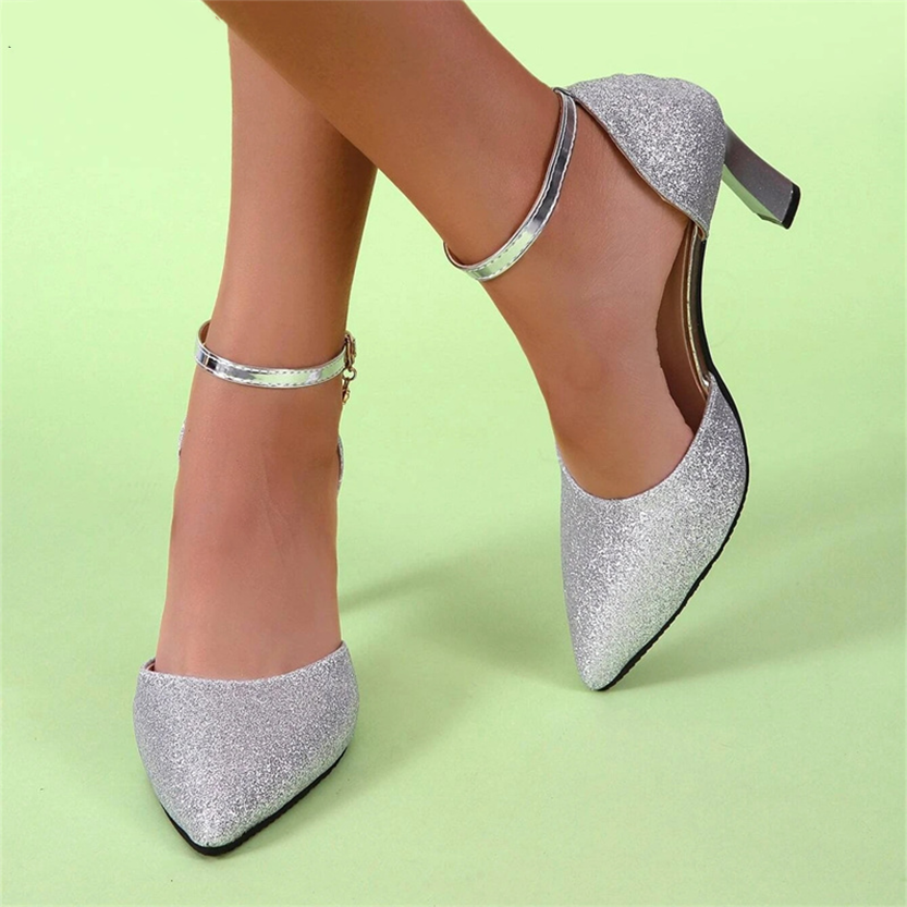 Funki Findz | Shoes | Women's Gold Silver Rose Glitter Shoes