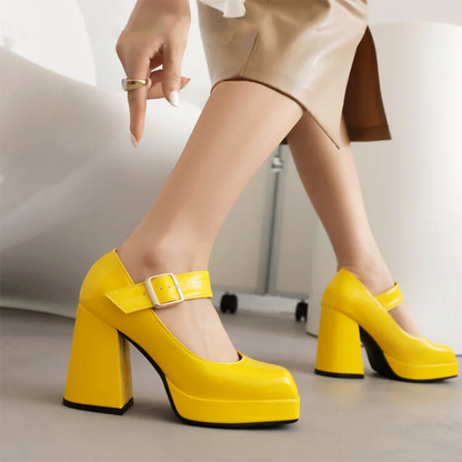 Funki Findz | Shoes | Women's Bright Patent Mary Jane Pumps