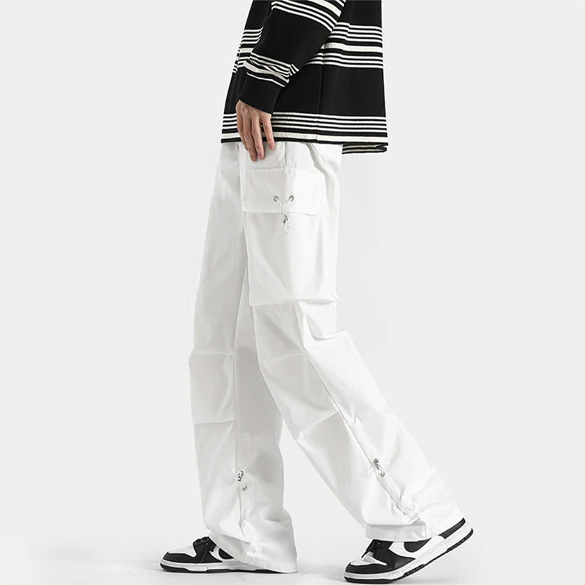Funki Findz | Pants | Men's Casual Cargo Pants Long Loose Fit