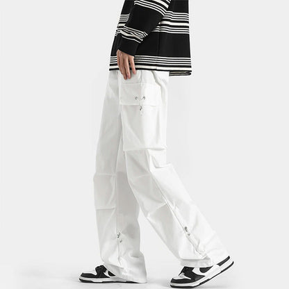 Funki Findz | Pants | Men's Casual Cargo Pants Long Loose Fit